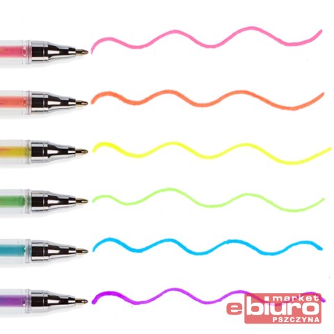 PACHNĄCE DŁUGOPISY ŻELOWE WIELOKOL. TUTTI FRUTTI