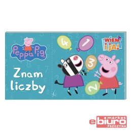 KSIĄŻECZKA PEPPA PIG ZNAM LICZBY WIEM I JA