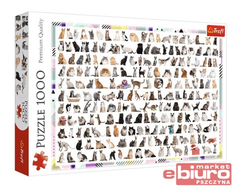 PUZZLE 1000 208 KOTÓW 10498 TREFL
