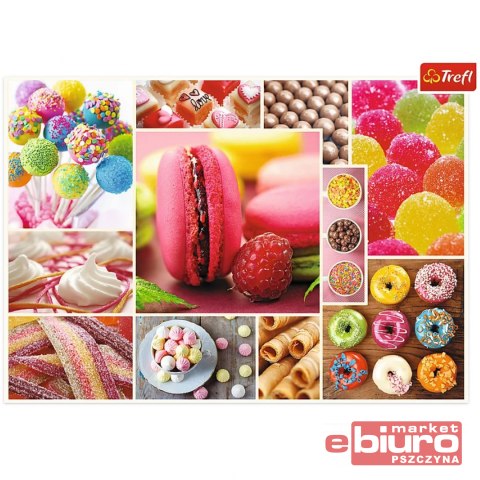 PUZZLE 1000 CUKIERKI KOLAŻ FOTOLIA10469 TREFL
