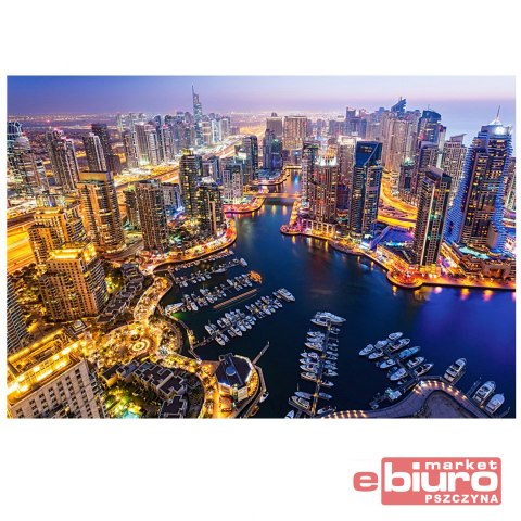 PUZZLE 1000 EL. DUBAI AT NIGHT CASTORLAND