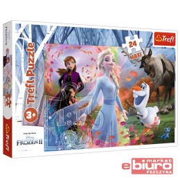 PUZZLE 24 MAXI W POSZUK. PRZYGÓD FROZEN 2 TREFL