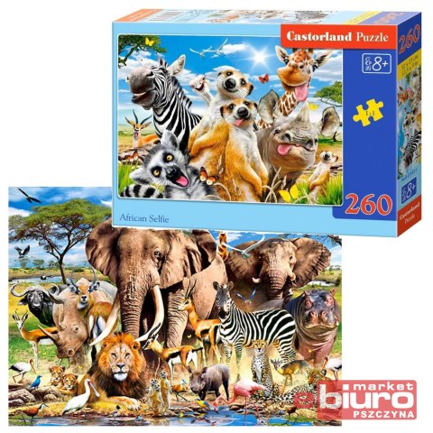 PUZZLE 260 EL. B-27545 SAVANNA ANIMALS CASTORLAND