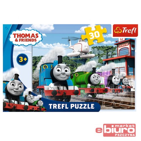 PUZZLE 30 WYŚCIG NA TORACH TREFL 18230