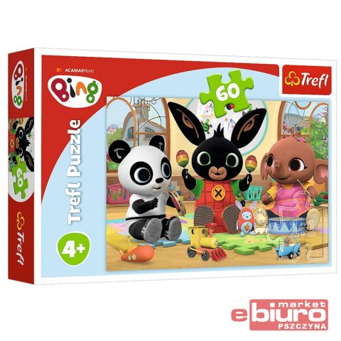 PUZZLE 60 W RYTMIE BINGA TREFL 17342
