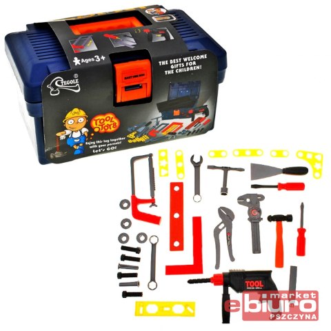SKRZYNKA Z NARZĘDZIAMI KUFEREK 32 ELEMENTY 7573