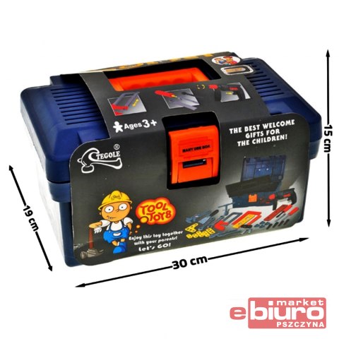 SKRZYNKA Z NARZĘDZIAMI KUFEREK 32 ELEMENTY 7573