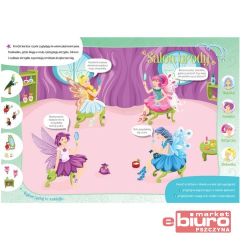 SŁODKIE WRÓŻKI. AKTYWIZUJĄCA KSIĄŻECZKA Z NAKLEJKA