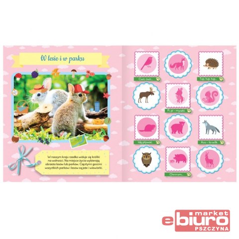 SŁODZIAKI ZWIERZAKI. ALBUM Z NAKLEJKAMI