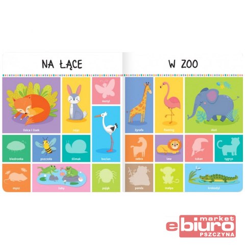 ŚWIAT ZWIERZĄT. NAUKA I ZABAWA Z NAKLEJKAMI 3+