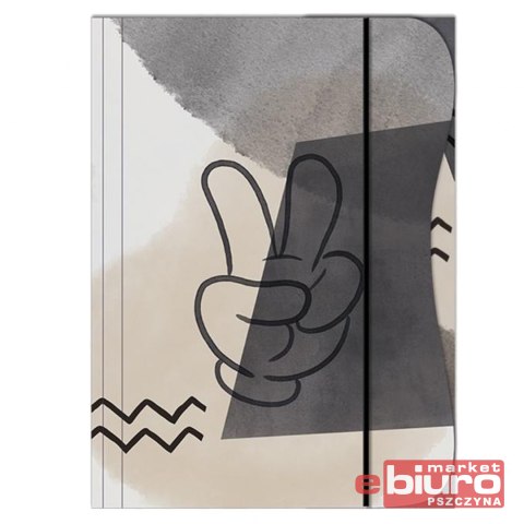 TECZKA Z GUMKĄ A4 MICKEY MOUSE BENIAMIN