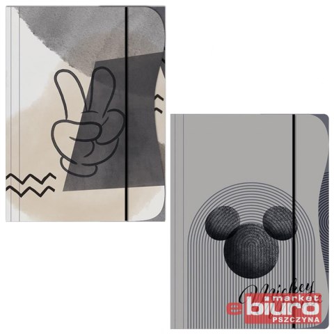 TECZKA Z GUMKĄ A4 MICKEY MOUSE BENIAMIN
