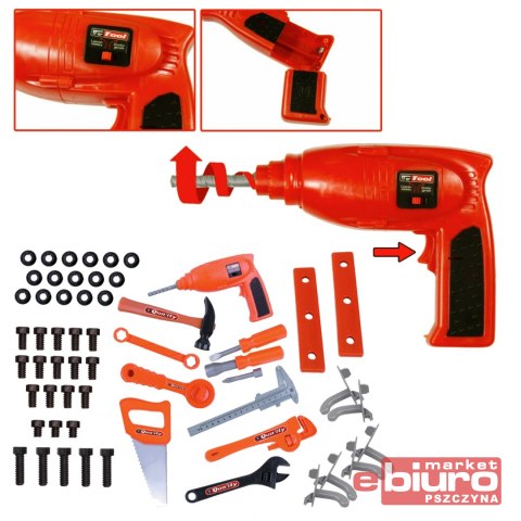 WARSZTAT W WALIZCE DO MAJSTERK. Z NARZĘDZ. 0038