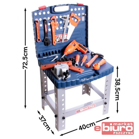 WARSZTAT W WALIZCE DO MAJSTERK. Z NARZĘDZ. 0038