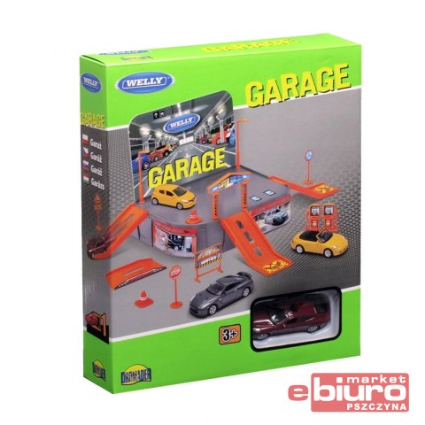 WELLY GARAŻ ZESTAW 1 SAMOCHÓD 8713 DROMADER