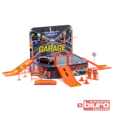 WELLY GARAŻ ZESTAW 1 SAMOCHÓD 8713 DROMADER