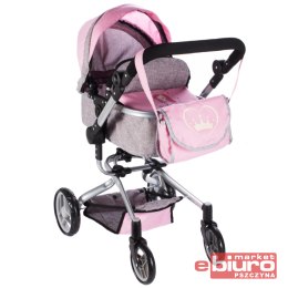 WÓZEK 2W1 DLA LALEK KSIĘŻNICZKA 7565 MALIS