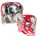 ZESTAW KUCHENNY METALOWY W PLECAKU 4588 MALIS