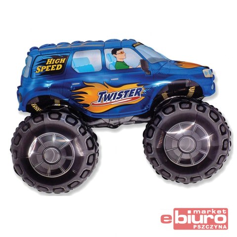 BALON FOLIOWY 24" FX SAMOCHÓD TWISTER NIEB GODAN