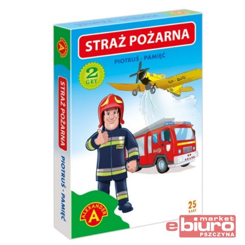 KARTY PIOTRUŚ+ PAMIĘĆ - STRAŻ POŻARNA ALEXANDER