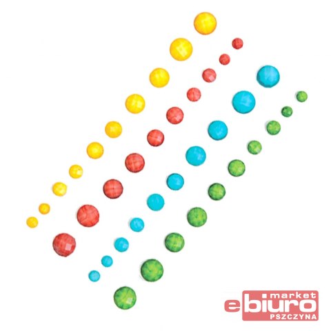 KRYSZTAŁKI SAMOPRZYLEPNE 40SZT. LITTLE ME GRKR-028