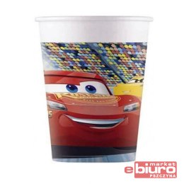 KUBECZKI PAPIEROWE CARS3 200ML 8SZT