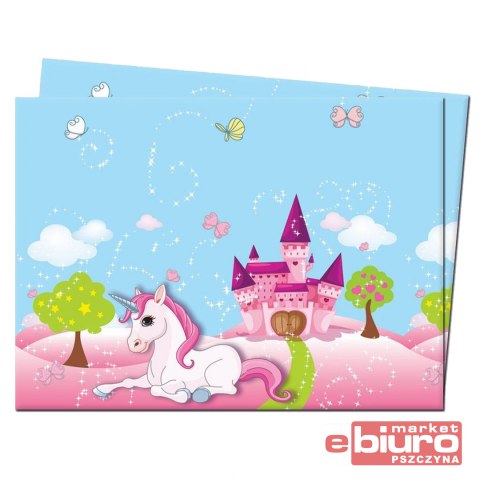 OBRUS PLASTIKOWY UNICORN 120X180CM GODAN