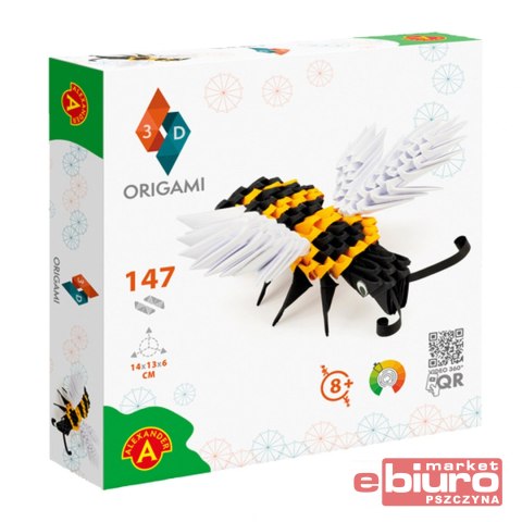 ORIGAMI 3D-PSZCZOŁA ALEXANDER