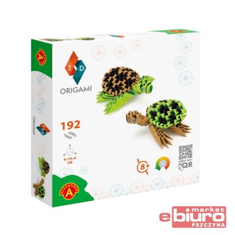 ORIGAMI 3D-ŻÓŁWIE ALEXANDER