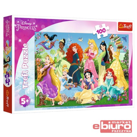 PUZZLE 100 CZARUJĄCE KSIĘŻNICZKI 16417 TREFL