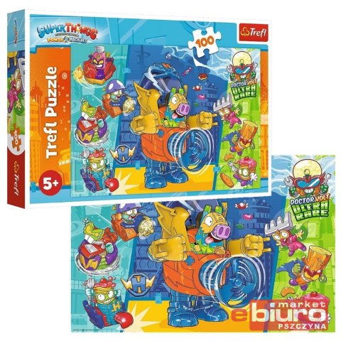 PUZZLE 100 ELEMENTÓW SUPER SIŁA 16425 TREFL