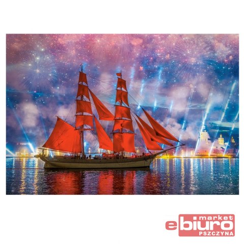 PUZZLE 1000 EL. RED FRIGATE CASTOR