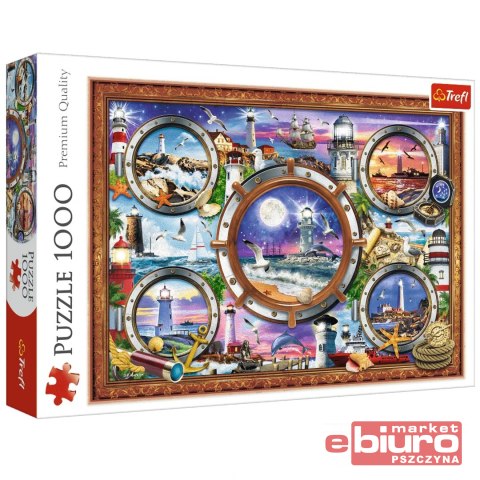 PUZZLE 1000 LATARNIE MORSKIE 10584 TREFL