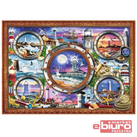 PUZZLE 1000 LATARNIE MORSKIE 10584 TREFL