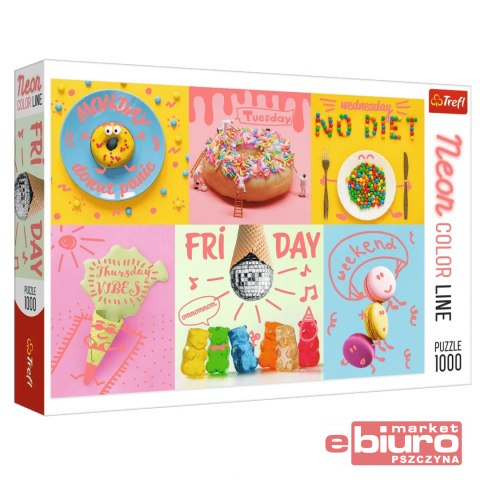 PUZZLE 1000 SŁODKI TYDZIEŃ 10580 TREFL