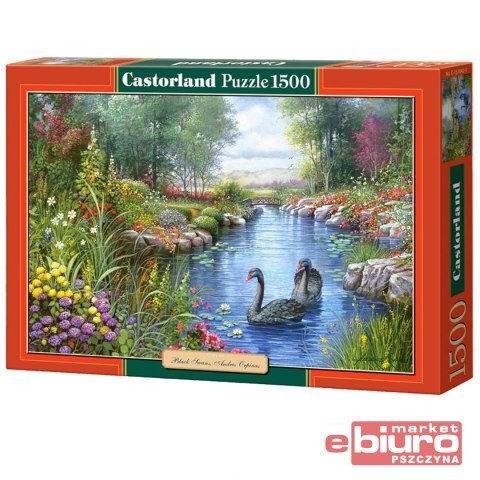 PUZZLE 1500 EL. COPY OF BLACK SWANS CASTORLAND