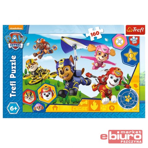 PUZZLE 160 TREFL GOTOWI DO POMOCY PSI PATROL