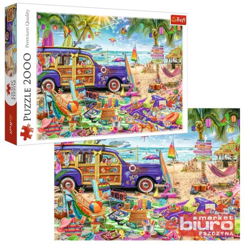 PUZZLE 2000 TROPIKALNE WAKACJE 27109 TREFL