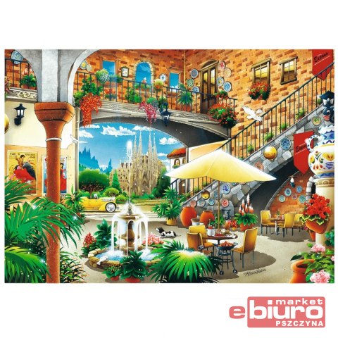 PUZZLE 2000 WIDOK NA BARCELONĘ 27105 TREFL