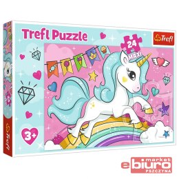 PUZZLE 24 MAXI SŁODKI JEDNOROŻEC 14302 TREFL