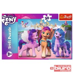 PUZZLE 30 ZABŁYŚNIJ JAK KUCYKI PONY 18283 TREFL