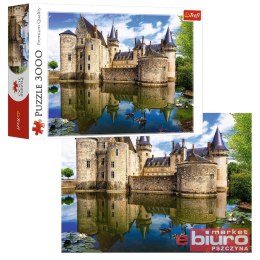 PUZZLE 3000 ZAMEK W SULLY-SUR-LOIRE FRANCJA TREFL