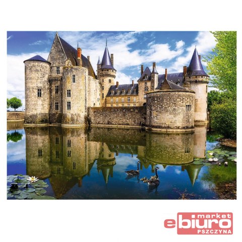 PUZZLE 3000 ZAMEK W SULLY-SUR-LOIRE FRANCJA TREFL