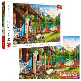 PUZZLE 500 DOMEK W GÓRACH 37408 TREFL