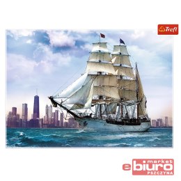 PUZZLE 500 EL ŻAGLOWIEC NA TLE CHICAGO 37120