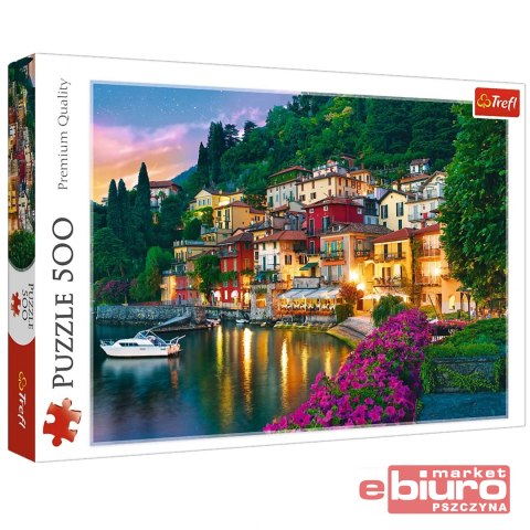 PUZZLE 500 JEZIORO COMO WŁOCHY 37290 TREFL