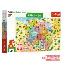 PUZZLE 54 EDUK. MAPA POLSKI 15556 TREFL