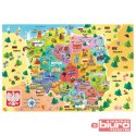 PUZZLE 54 EDUK. MAPA POLSKI 15556 TREFL