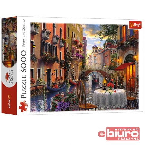 PUZZLE 6000 ROMANTYCZNA KOLACJA 65003 TREFL