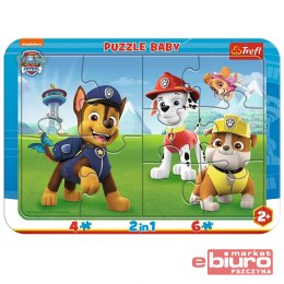 PUZZLE RAMKOWE BABY WESOŁY PSI PATROL TREFL